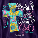 Cherished Girl Be Still Cross Long Sleeve T-shirt