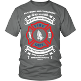 Joshua 1:9 Be Strong & Courageous - T-Shirts, Long Sleeves, & Hoodies