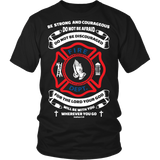 Joshua 1:9 Be Strong & Courageous - T-Shirts, Long Sleeves, & Hoodies