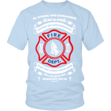 Joshua 1:9 Be Strong & Courageous - T-Shirts, Long Sleeves, & Hoodies