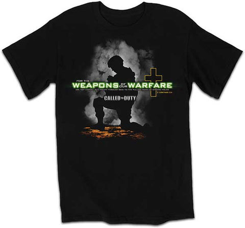 Weapons Of Our Warfare Christian T-Shirts