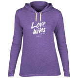 grace & truth Love Wins Hooded T-shirt