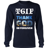 Thank God Im Forgiven - Tshirts, Long Sleeves, Hoodies